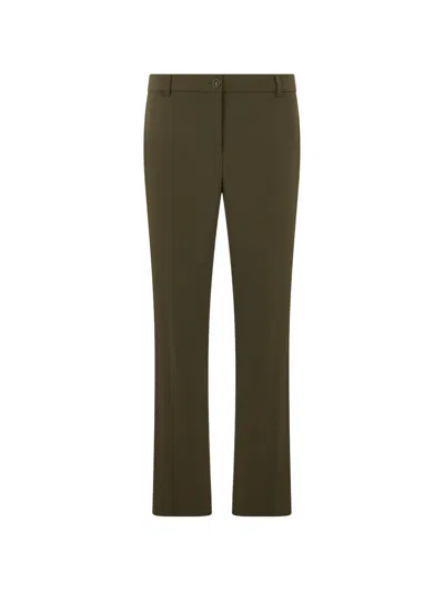 Moschino Straight-leg Tailored Trousers In Green