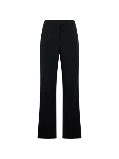 Moschino Straight-leg Trousers In Black