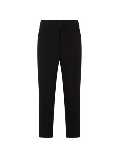 Moschino Straight-leg Trousers In Black