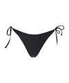 Moschino Strap Bikini In Black