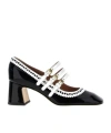 Moschino Strap Buckled Pumps