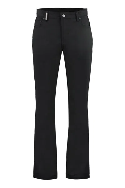 MOSCHINO MOSCHINO STRETCH COTTON TROUSERS