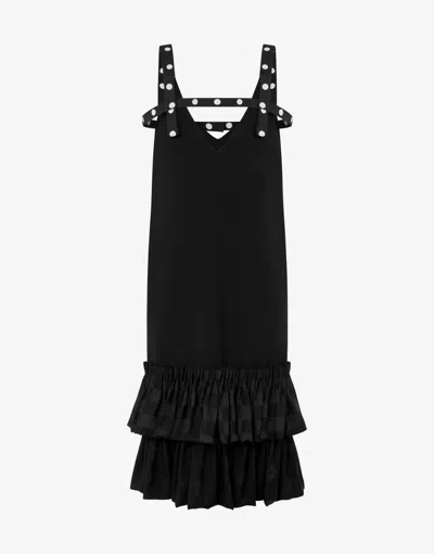 MOSCHINO STRETCH CREPE DRESS