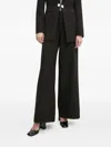 Moschino Stretch-design Pants In Black