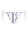 Moschino String Bikini Bottoms In Multi