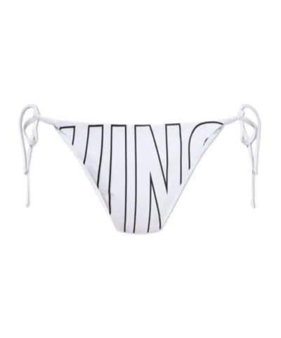 Moschino String Bikini Bottoms In Multi
