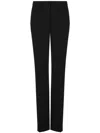 Moschino Stripe-detail Tailored Trousers In Black