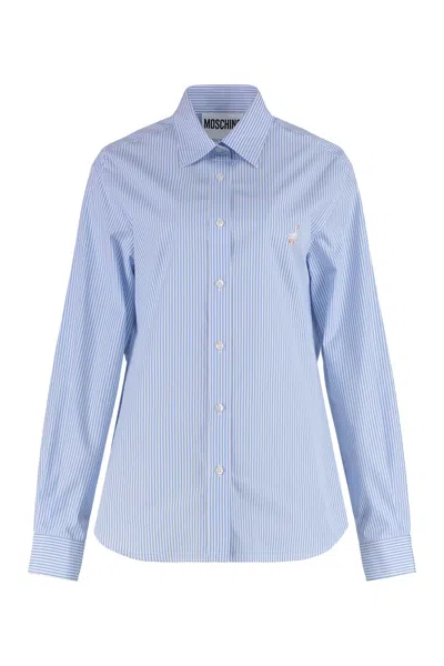 MOSCHINO OCA EMBROIDERED SHIRT