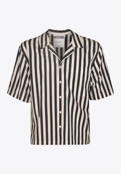 Moschino Striped Short-sleeved Shirt