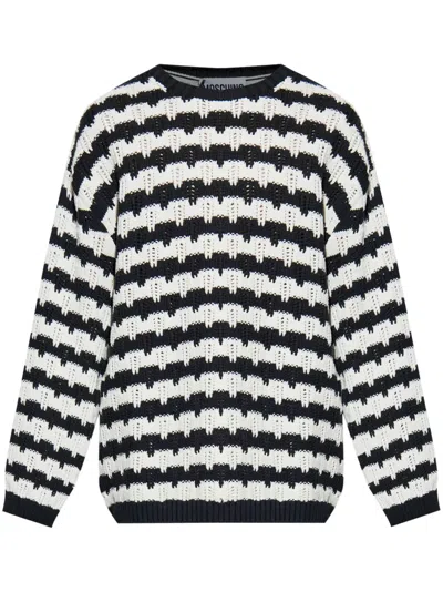 MOSCHINO STRIPED SWEATER