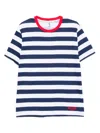 Moschino Stripe T Shirt Blue