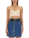 Moschino Cropped Tank Top