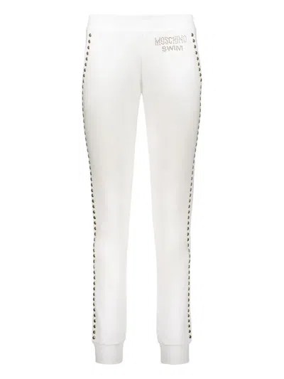 MOSCHINO STUD-DETAIL PANTS