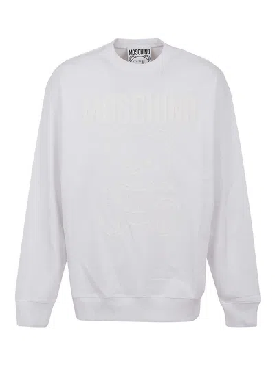 Moschino Sudadera - Blanco In White