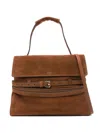 Moschino Versatile Shoulder Bag Adjustable Strap In Brown