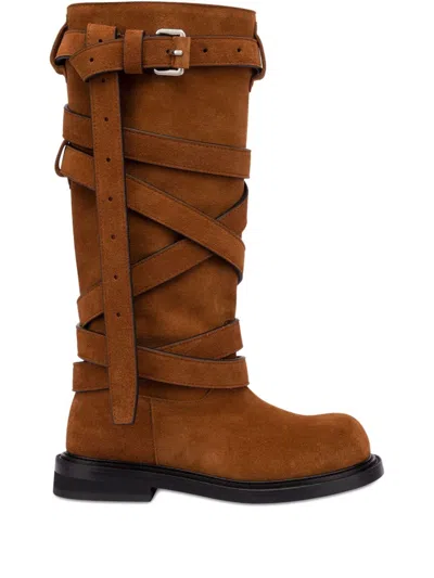MOSCHINO SUEDE BOOTS