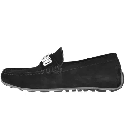 Moschino Black Lettering Logo Drivers
