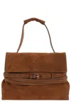 Moschino Versatile Shoulder Bag Adjustable Strap In Burgundy