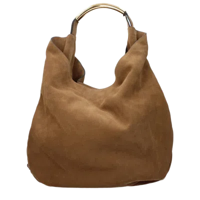 Moschino Suede Shoulder Bag In Pattern
