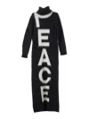 Moschino Intarsia-knit Virgin-wool Blend Dress