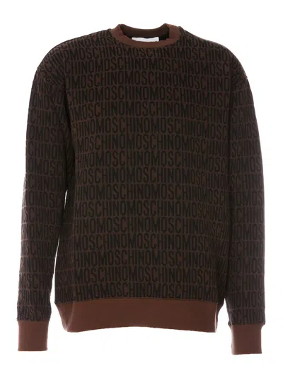 MOSCHINO MONOGRAM CREWNECK