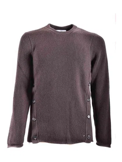 MOSCHINO SUÉTER CUELLO REDONDO - MARRÓN