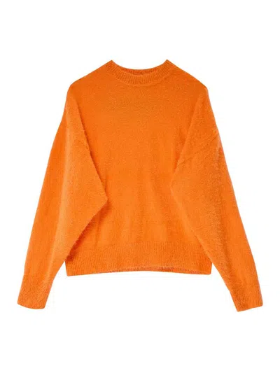 Moschino Pullover In Orange