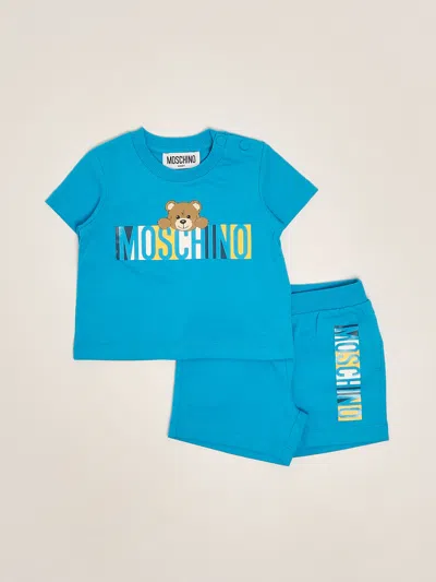 Moschino Babies' Suit Suit In Blue