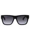 Moschino Couture Mtt Black Acetate Sunglasses In Black
