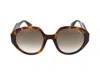 Moschino Sunglasses In Brown