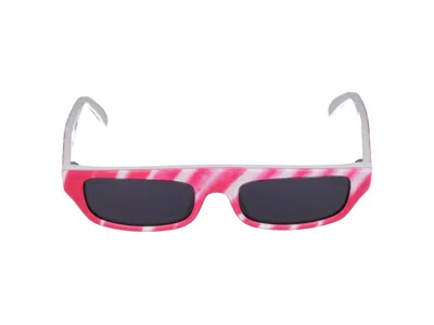 Moschino Sunglasses In Fuchsia Pattern