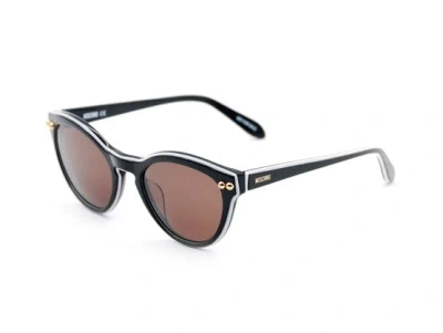 Moschino Sunglasses Mod. Mo72401sa_01sa Gwwt1 In Black