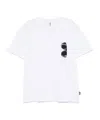 Moschino Sunglasses-print T-shirt In White