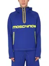 Moschino Surf Logo Sweatshirt In Blue