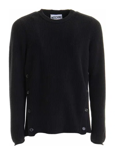 Moschino Sweater In Black