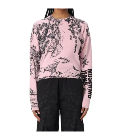 Moschino Sweater In Pink