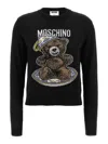 Moschino Teddy Bear-intarsia Crew-neck Sweater