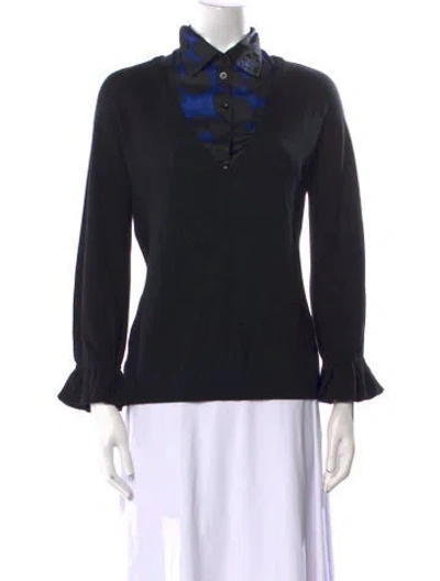 Pre-owned Moschino Sweater In Black