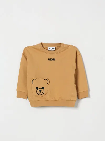 Moschino Babies'  Sweater Kids Color Camel In Brown