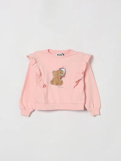 Moschino Sweater Kids Color Pink
