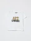 Moschino Babies' セーター  ボーイ カラー ホワイト In Multi