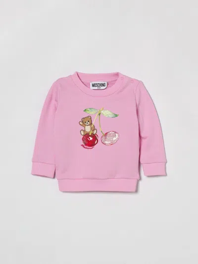 Moschino Babies' Sweater Kids  In Pink