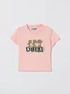 Moschino Babies' セーター  ボーイ カラー ピンク In Pink