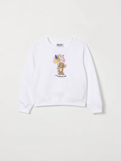 Moschino Sweater Kids  In White