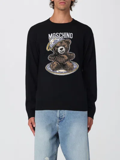 MOSCHINO SWEATER MOSCHINO COUTURE MEN COLOR BLACK,H26214002