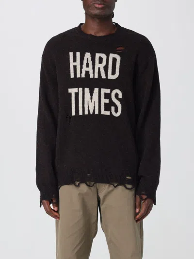 Moschino Sweater  Couture Men Color Brown