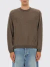 Moschino Wool And Silk Pullover In Brown