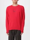 Moschino Sweater  Couture Men Color Red