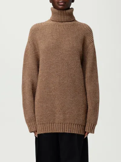 Moschino Sweater  Couture Woman Color Camel In Brown