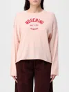 Moschino Sweater  Jeans Woman Color Pink In Pink